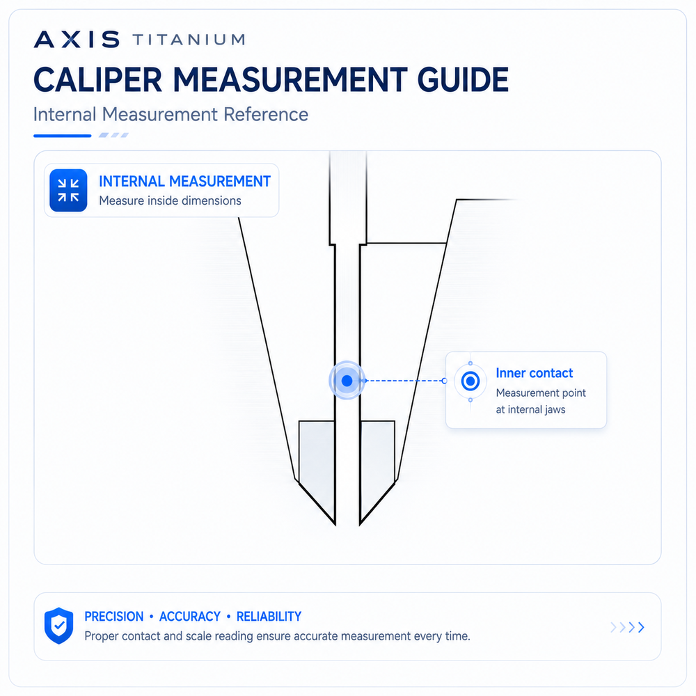 Body jewelry measuring guide