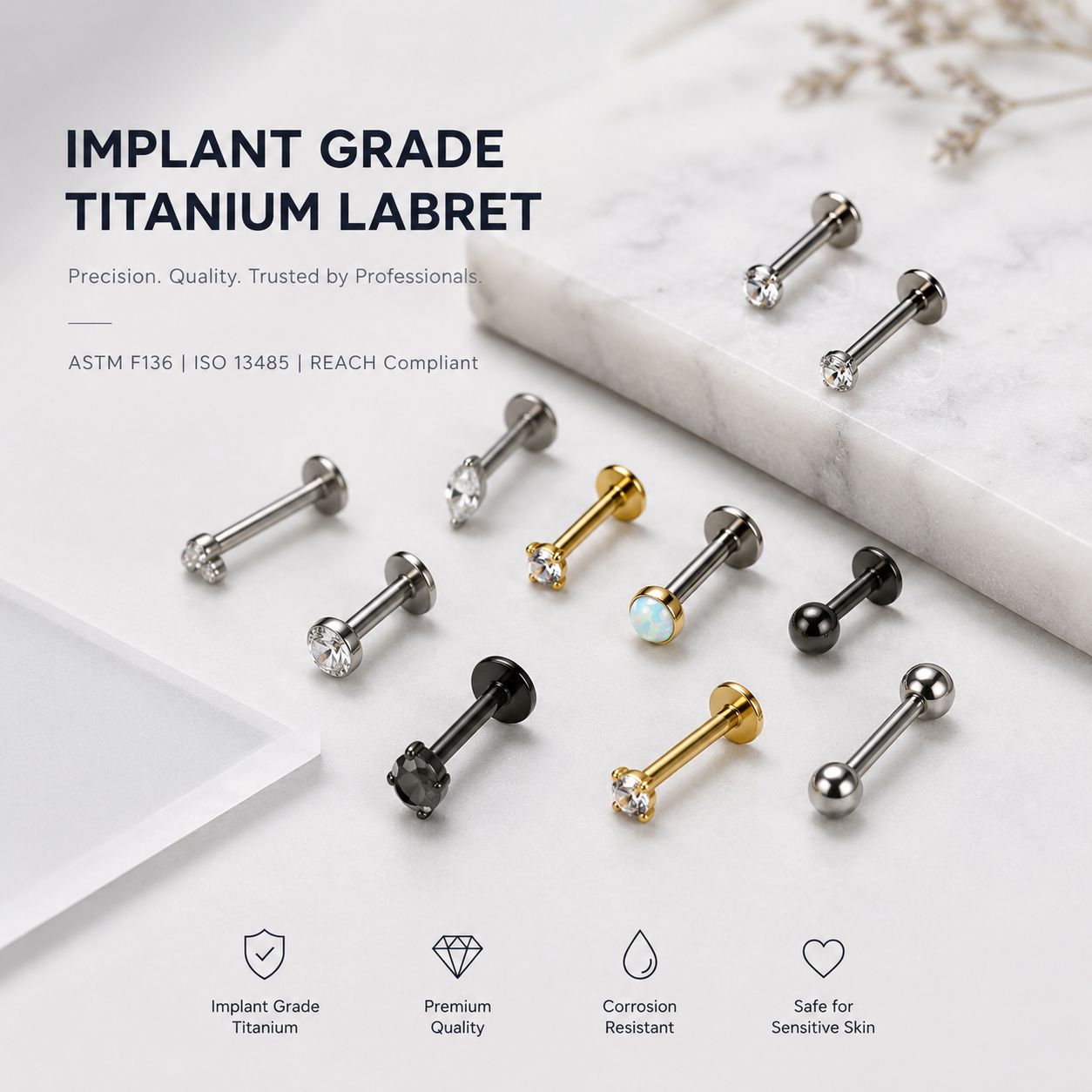 Axis Titanium wholesale body jewelry