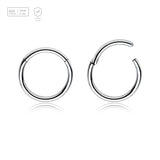 Wholesale Lot of 10 Titanium G23 hinged segment rings, Thickness 1.6mm - G23 ASTM F-136 implant grade titanium body jewelry